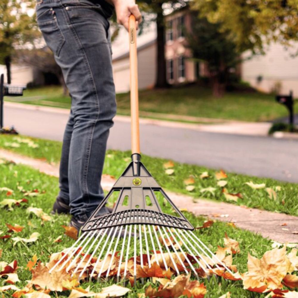 Грабли Tramontina 77845724 садовые для листьев рукоятка эвкалипт | Tramontina