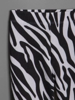 Черно-белые велосипедки для девочки