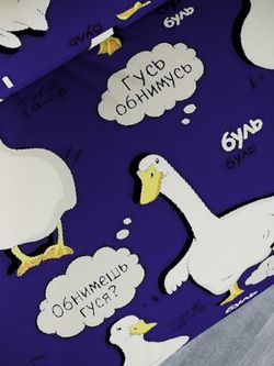 Постельное белье Полисатин Мечта "Гусь" 1,5-сп Наволочка 50х70 см 1 шт Простынь на резинке 90x200 смПододеяльник 145x215 см