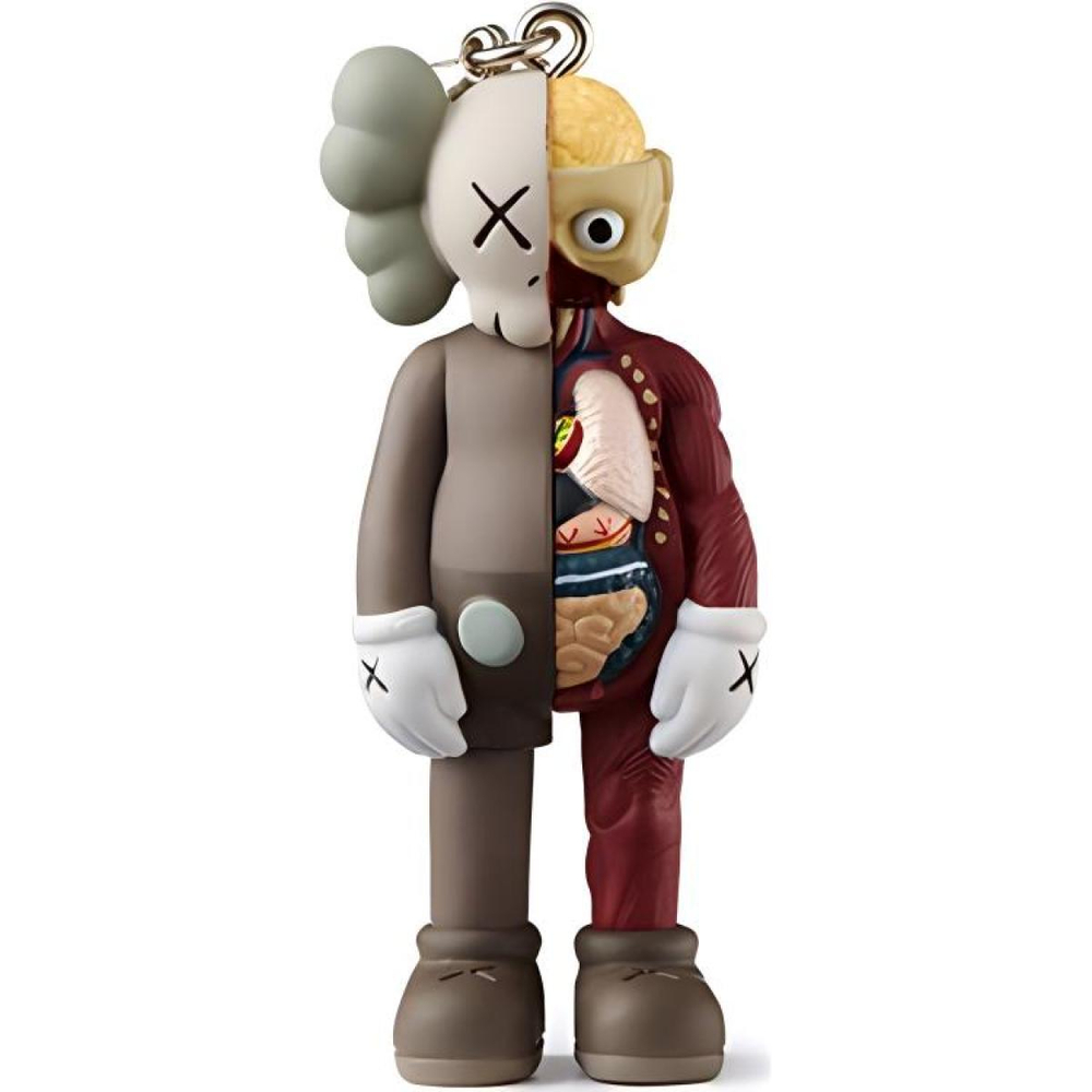 Дизайнерские игрушки KAWS KAWS COMPANION FLAYED KEYHOLDER 3 9cm, KAWS