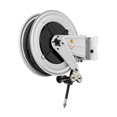 Катушка открытая поворотная для раздачи консистентных смазок со шлангом 15 м, 600 бар