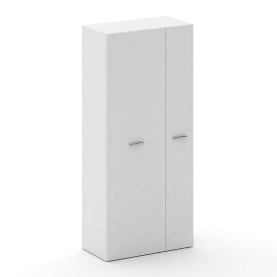 Fresco Гардероб широкий левый FRU.GB-201 (L) Белый Бриллиант UM 896*460*2000