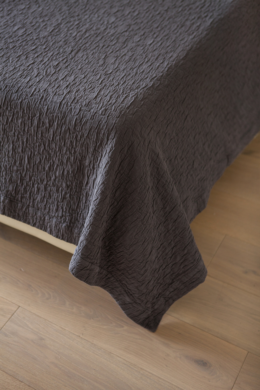 Покрывало 150x220 Luxberry Japandy темно-серое