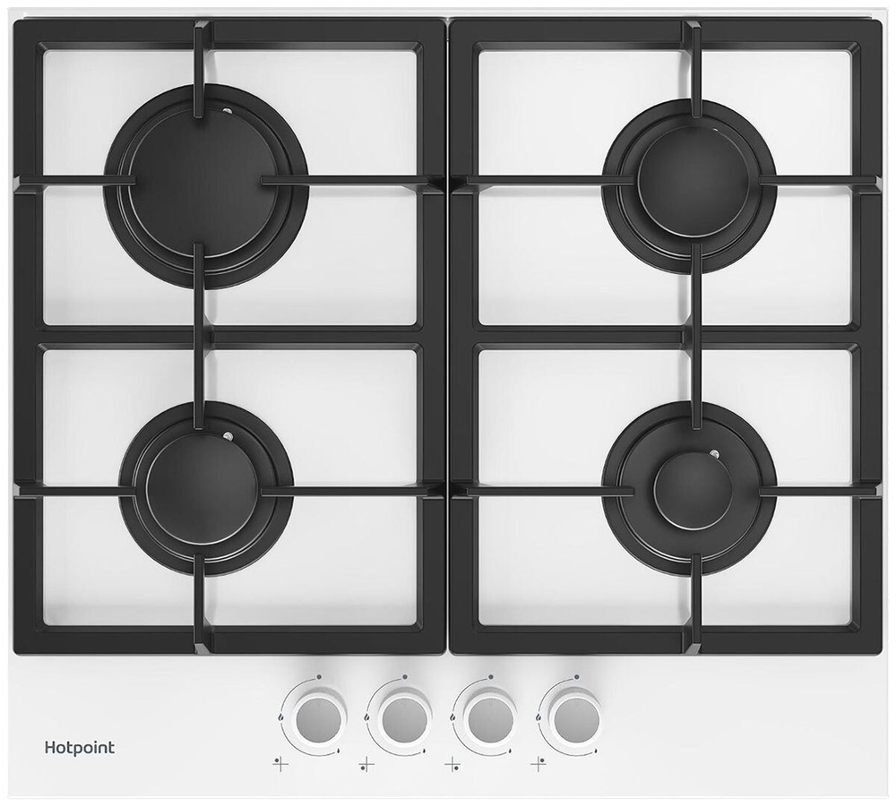 Варочная панель газовая HOTPOINT HG 61F/WH