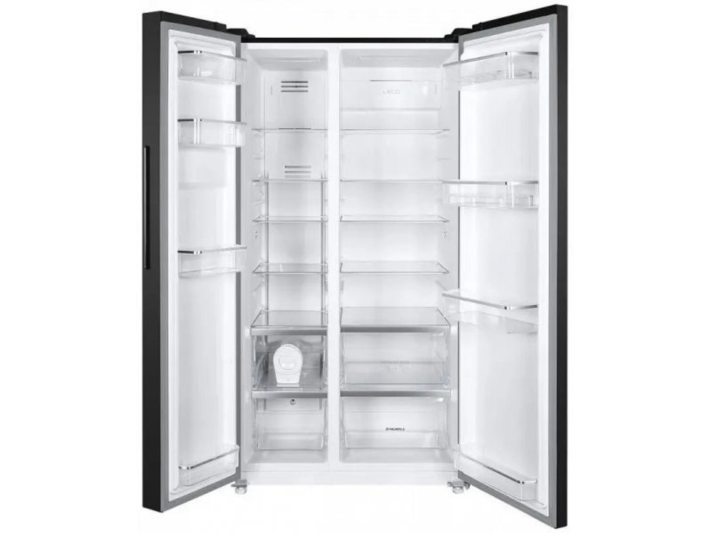 Холодильник Maunfeld MFF177NFSB черный