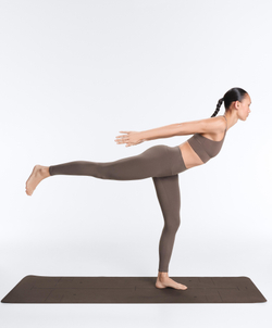 OYSHO Легинсы Comfortlux длиной до щиколотки с высокой посадкой, серо-коричневый