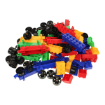 Конструктор "Радуга" в ведерке 90 дет. (Новокузнецк)