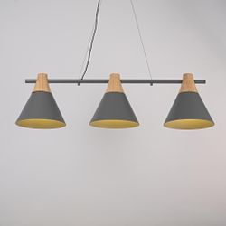 Реечный подвесной светильник NEXT Gray