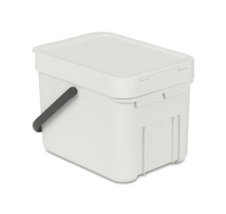 Brabantia Контейнер для сортировки мусора Sort & Go 6л, серый