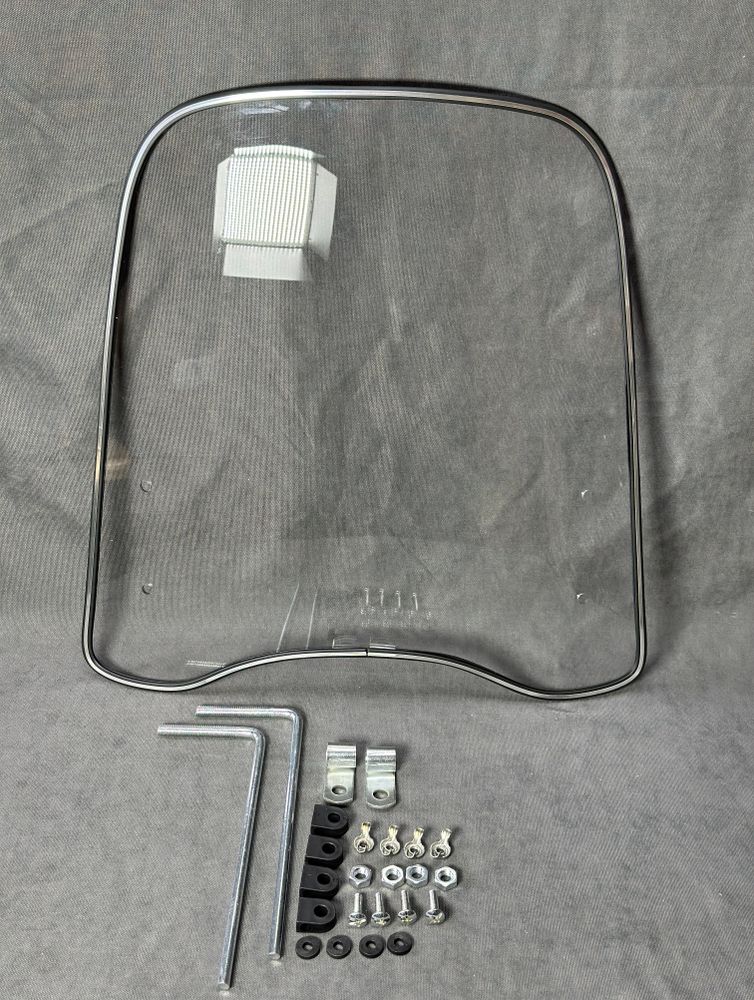 Ветровое стекло мопеда Альфа (пластик) Ветровое стекло мопеда Альфа (пластик)