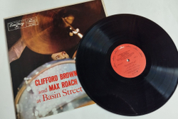 Винтажная виниловая пластинка LP Clifford Brown And Max Roach At Basin Street (USA 1972)