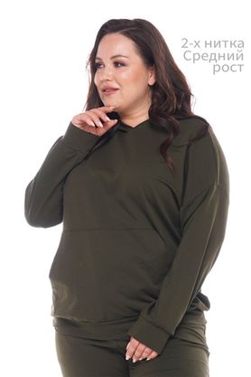 Цена на Худи-2697 больших размеров