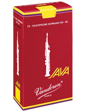 Трости для саксофона Сопрано №2 10шт Vandoren SR302R JAVA Red Cut