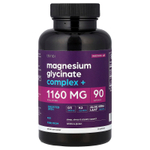 Thinbi, глицинат магния +, 90 капсул