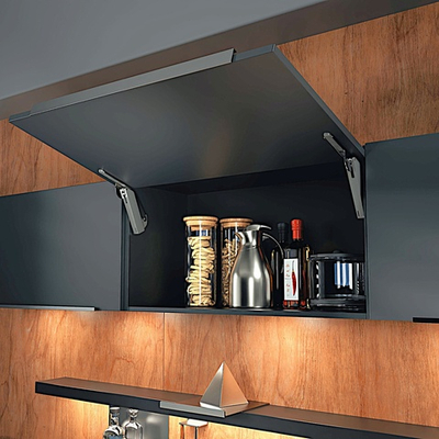 Подъемник тип B мини Pto левый и правый ФриСпейс, H 225-650, СЕРЫЙ/Никель