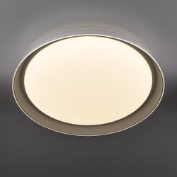 Citilux MEGA CL752451G LED RGB Светильник с пультом Белый+Серый