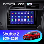 Teyes CC2L Plus 9" для Honda Shuttle 2 2015-2020 (прав)