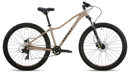 Велосипед Aspect Alma 27.5 (2026) (S (16"), Бежевый)