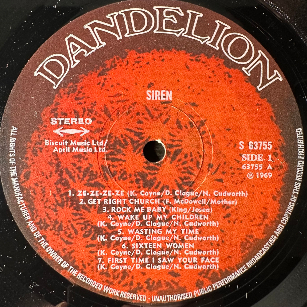 Siren - Siren (Англия 1970г.)