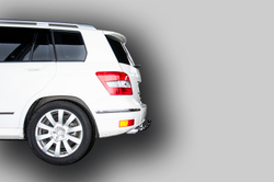 Фаркоп(прицепное) Лидер-Плюс для MERSEDES GLK 2008-2015 (паспорт и сертификат в комплекте)(без электрики)M209-A