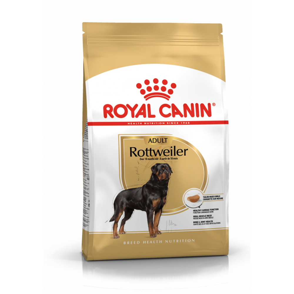Royal Canin Rottweiller Корм сухой для взрослых собак породы Ротвейлер от 18 месяцев 12 кг