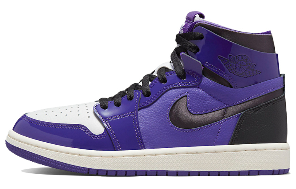 Кроссовки Jordan Air Jordan 1 High Zoom Air Cmft "Purple Patent" (Женская размерная сетка)
