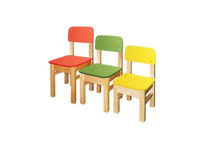 Стул детский (сиденье и спинка эмаль) СтД-02