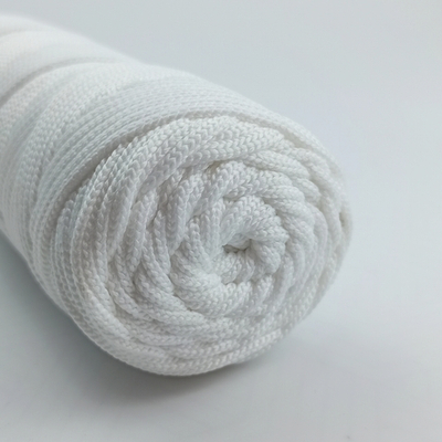 Полиэфирный шнур круглый 3 мм Белый