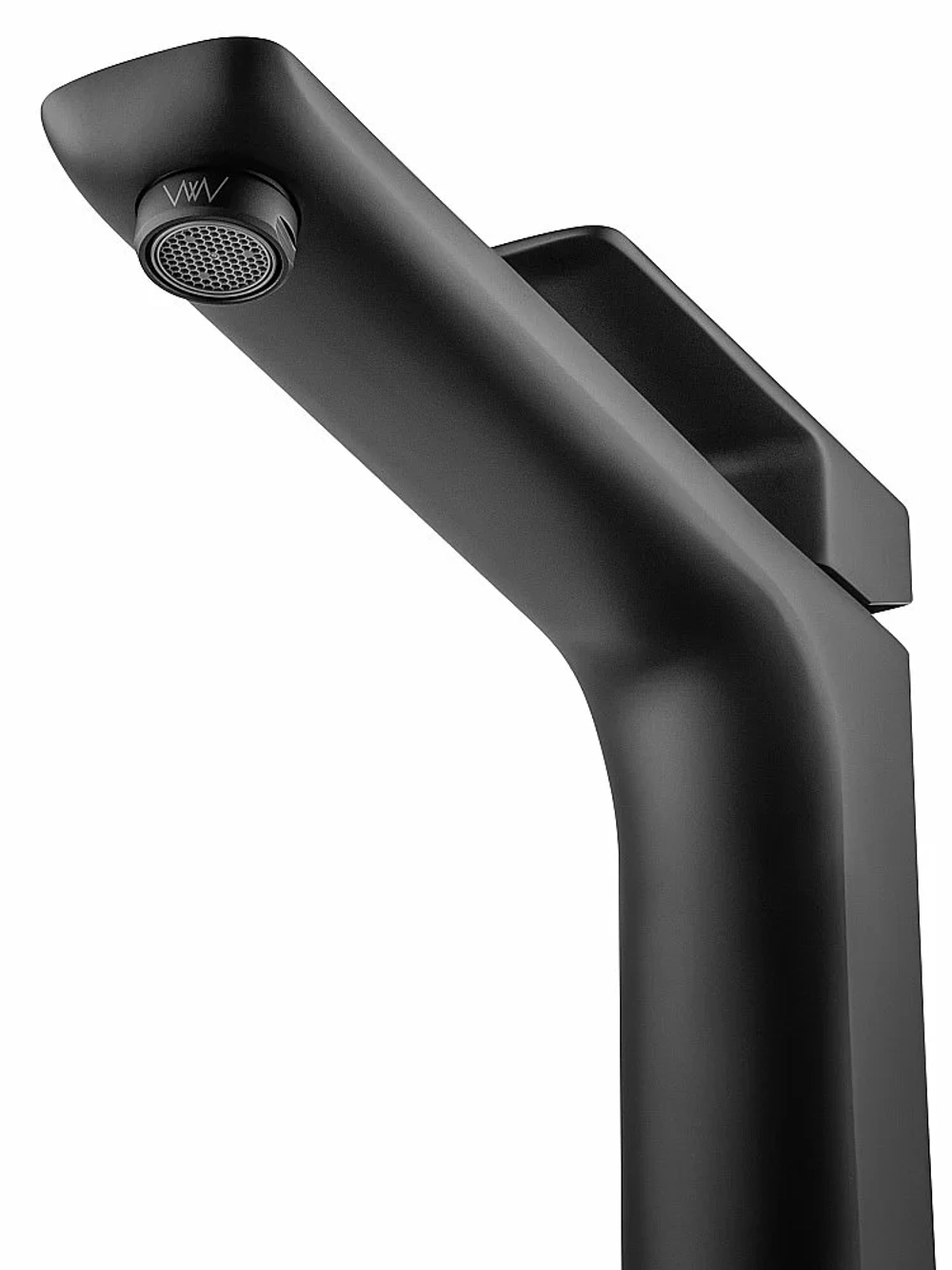 Смеситель для раковины высокий WONZON & WOGHAND EDGE WW-88239003-MB черный матовый