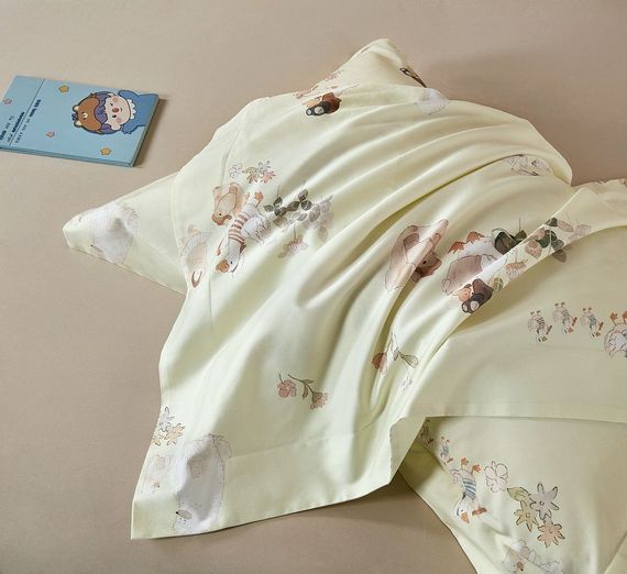 Детское постельное белье Asabella печатный сатин 2266