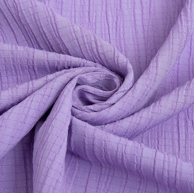 Ткань плательная вискоза стрейч жаккард, 120 гр/м2, ш. 148 см, сирень
