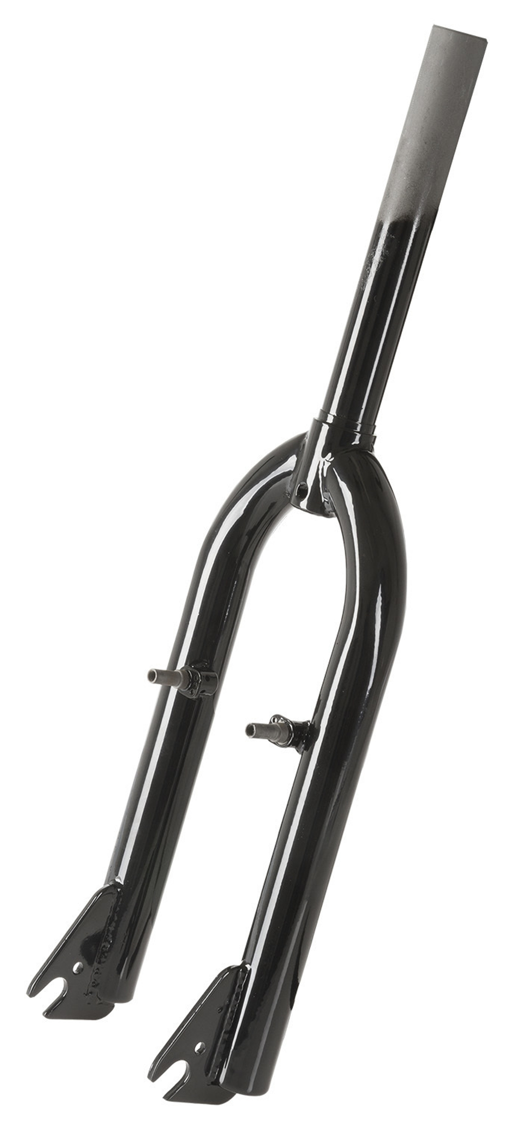 Вилка жесткая сталь 20"х1 1/8" стойка 180мм, ось 14мм для V-Brake. черная BMX