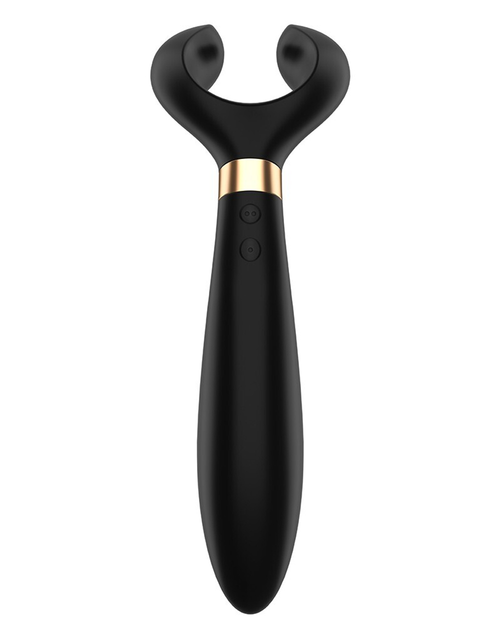 Чёрный вибромассажер для пар Satisfyer Endless Fun