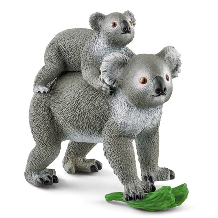Schleich - Мать-коала с детёнышем 42566 / артикул   42566  / GTIN 4059433523446