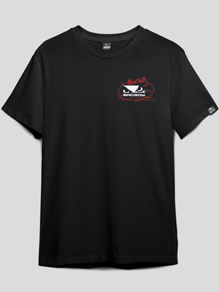Футболка Bad Boy Fighter Pattern черная