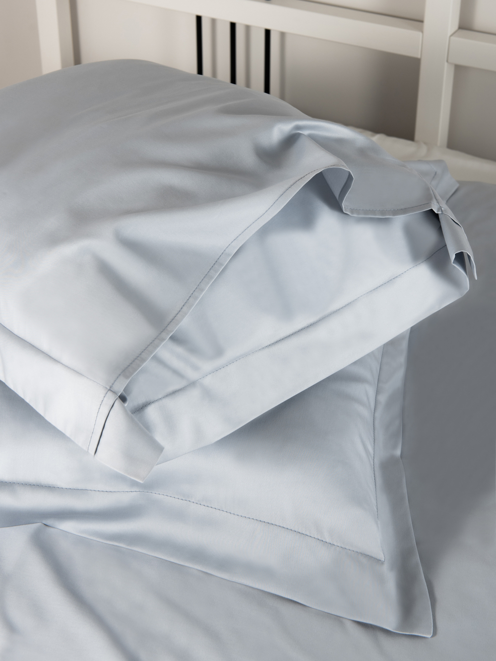 SERENITY 2 наволочки, сатин светло-серый