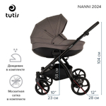 Детская коляска Tutis Nanni 7 3 в 1 1533052 Pewter