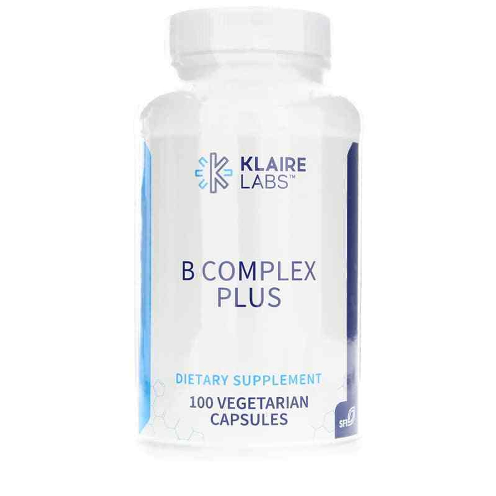 Klaire Labs - B Complex Plus - 100 capsules