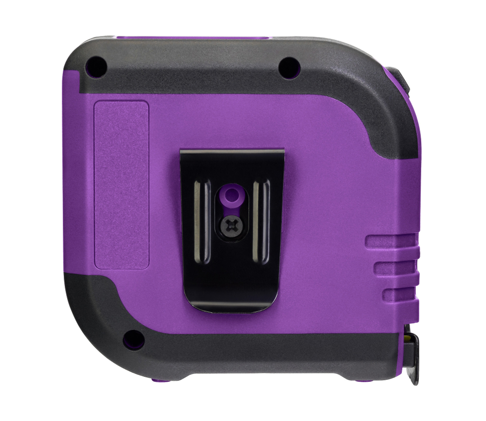 Рулетка с лазерным дальномером Ermenrich Reel SLR640, фиолетовый