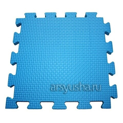 Коврик-пазл BABYPUZZ (4 плиты 50x50x2см, 1кв.м./уп) Голубой от 100 шт.