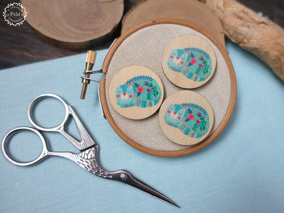 Магнит "Фолк. Кот"