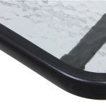 Стол складной квадратный «Дачная симфония» DS-Q70G, 70*70*70 см, черный