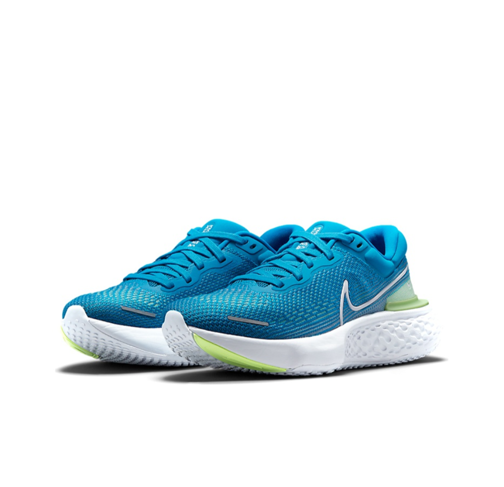 Мужские кроссовки Nike ZoomX Invincible Run Flyknit 'Blue Orbit Lime Glow' CT2228-401