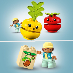 LEGO DUPLO My First — Трактор для овощей и фруктов 10982