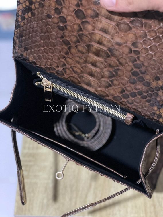 Сумка из кожи питона BG-473