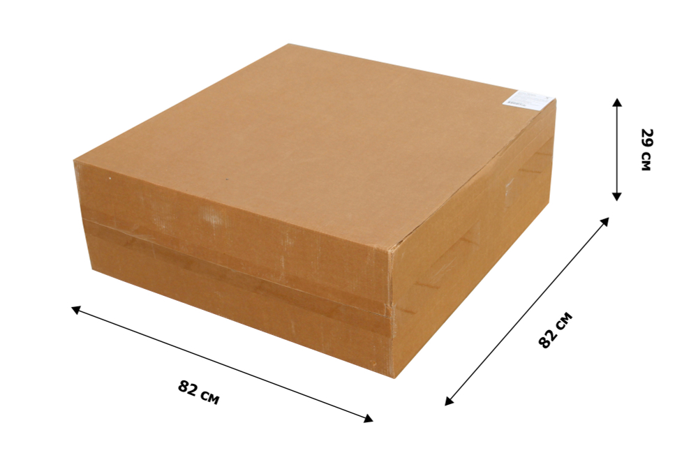 Стол пластиковый Stepp ТЕОРИ круглый (белый с черными ножками)