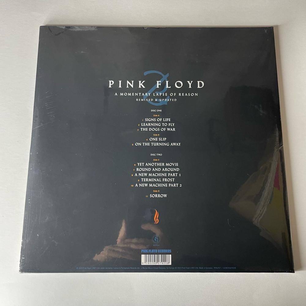 Виниловая пластинка LP Pink Floyd A Momentary Lapse Of Reason (Remixed and Updated) (Германия 2021)