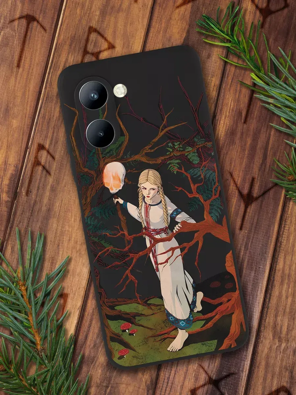 Чехол на Realme С33 с принтом