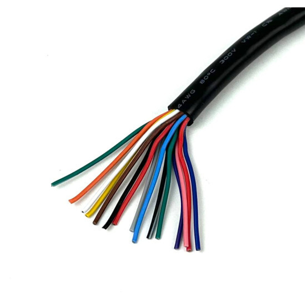 Провод на метраж Кабель 15 жильный 24 AWG