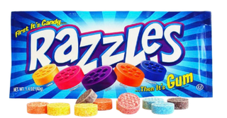 Жевательная резинка Razzles Original Gum